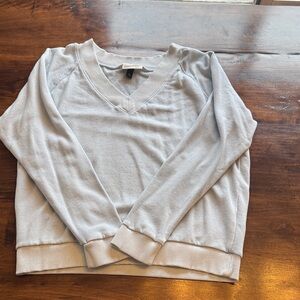 Baby blue  V-Neck Sweater
